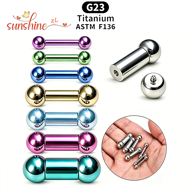 Body Jewelry Implant Grade Titanium - 임플란트 등급 티타늄 ASTM F136 내부