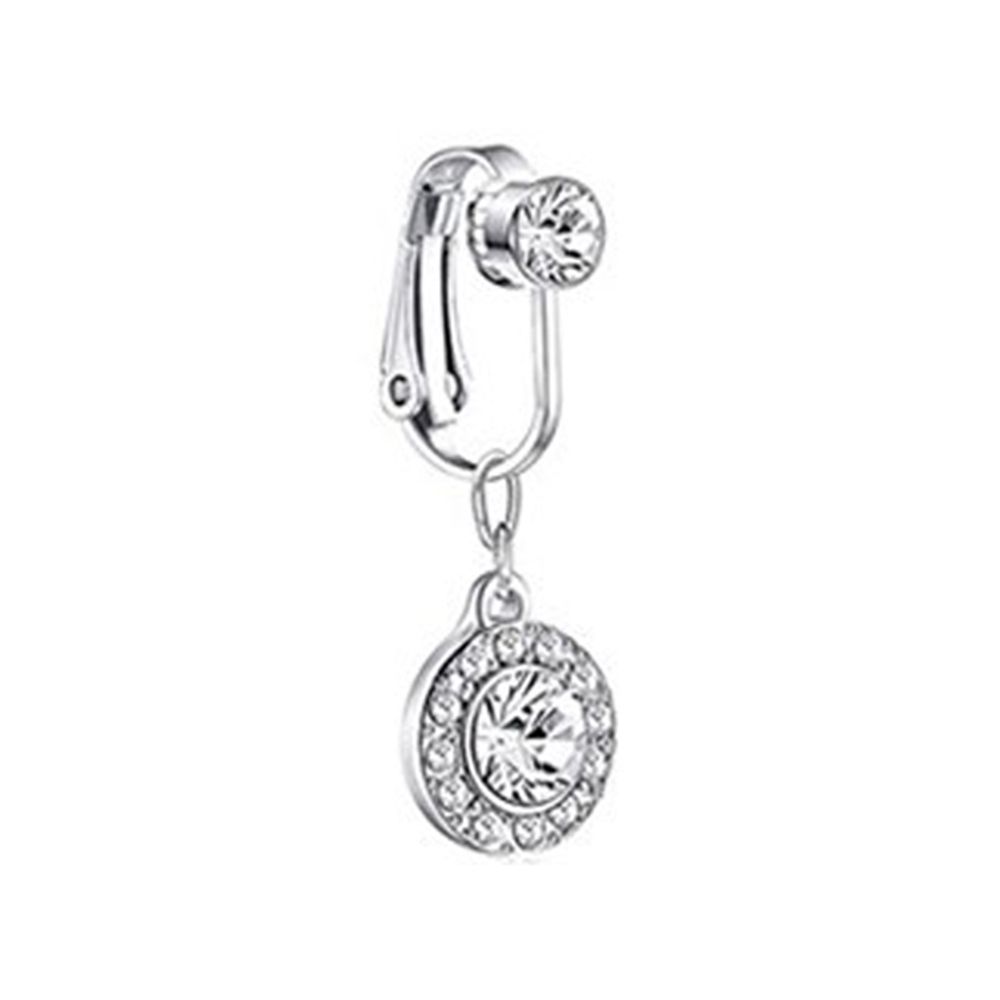 Body Jewelry And Earrings - 나비 모양 클립형 귀걸이, 무피어싱 배꼽