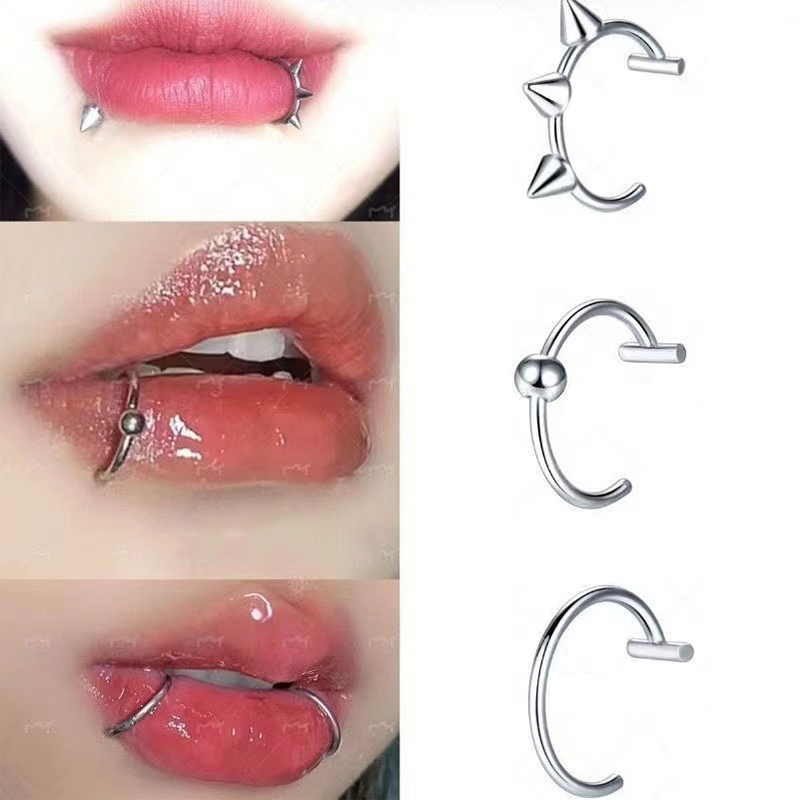 Body Jewelry And Earrings - 1개 스테인리스 스틸 가짜 코 링