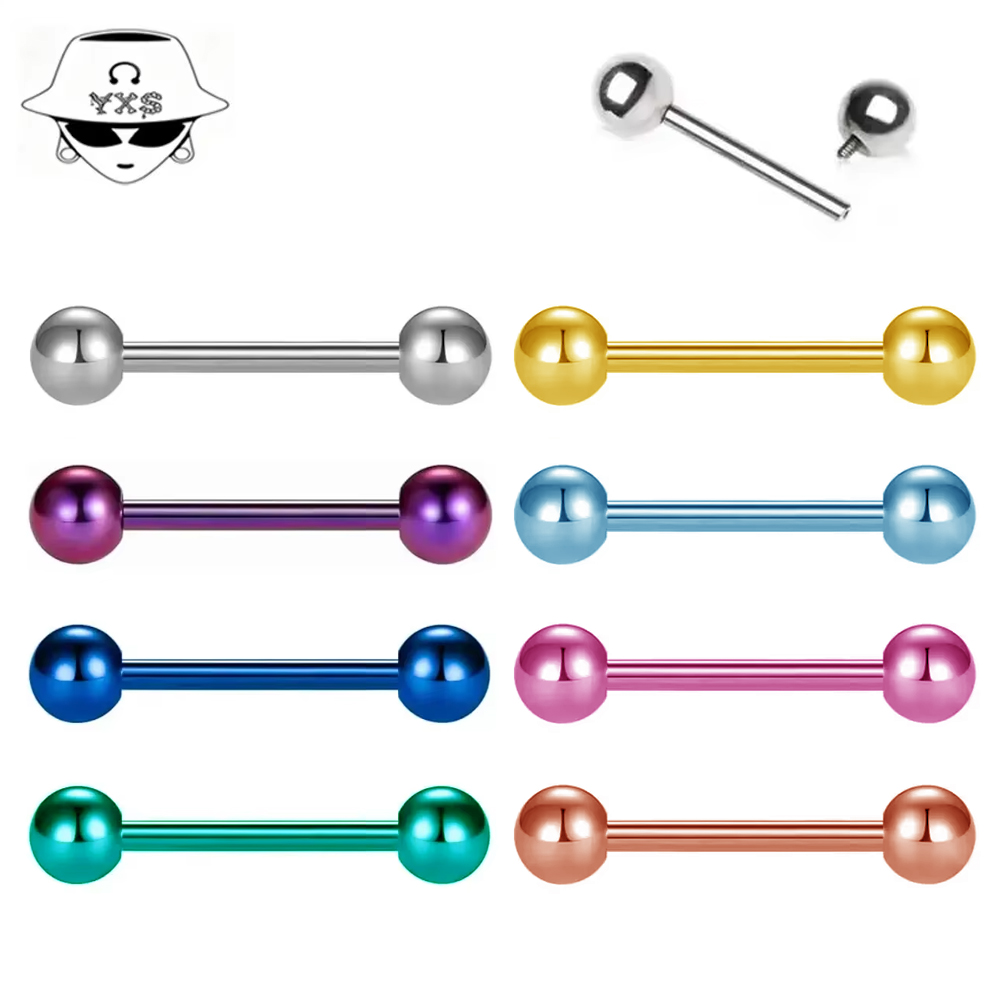 Body Jewelry Implant Grade Titanium - 2개/세트 ASTM F136 티타늄 임플란트 등급