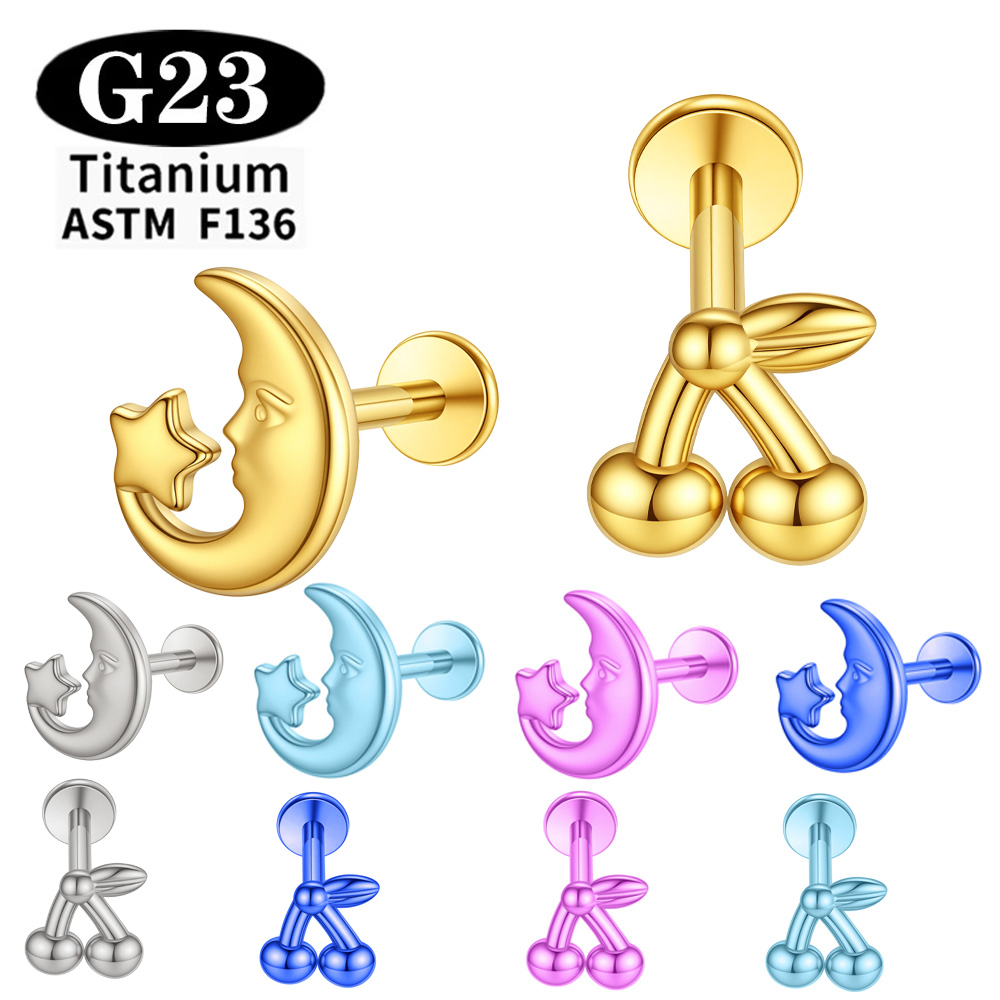 Body Jewelry Implant Grade Titanium - 임플란트 등급 ASTM F136 티타늄 아노다이징