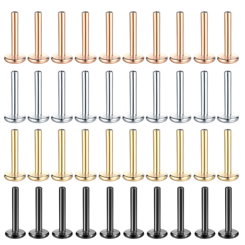 Body Jewelry Barbell - 외과 스틸 래브릿 립 피어싱 교체