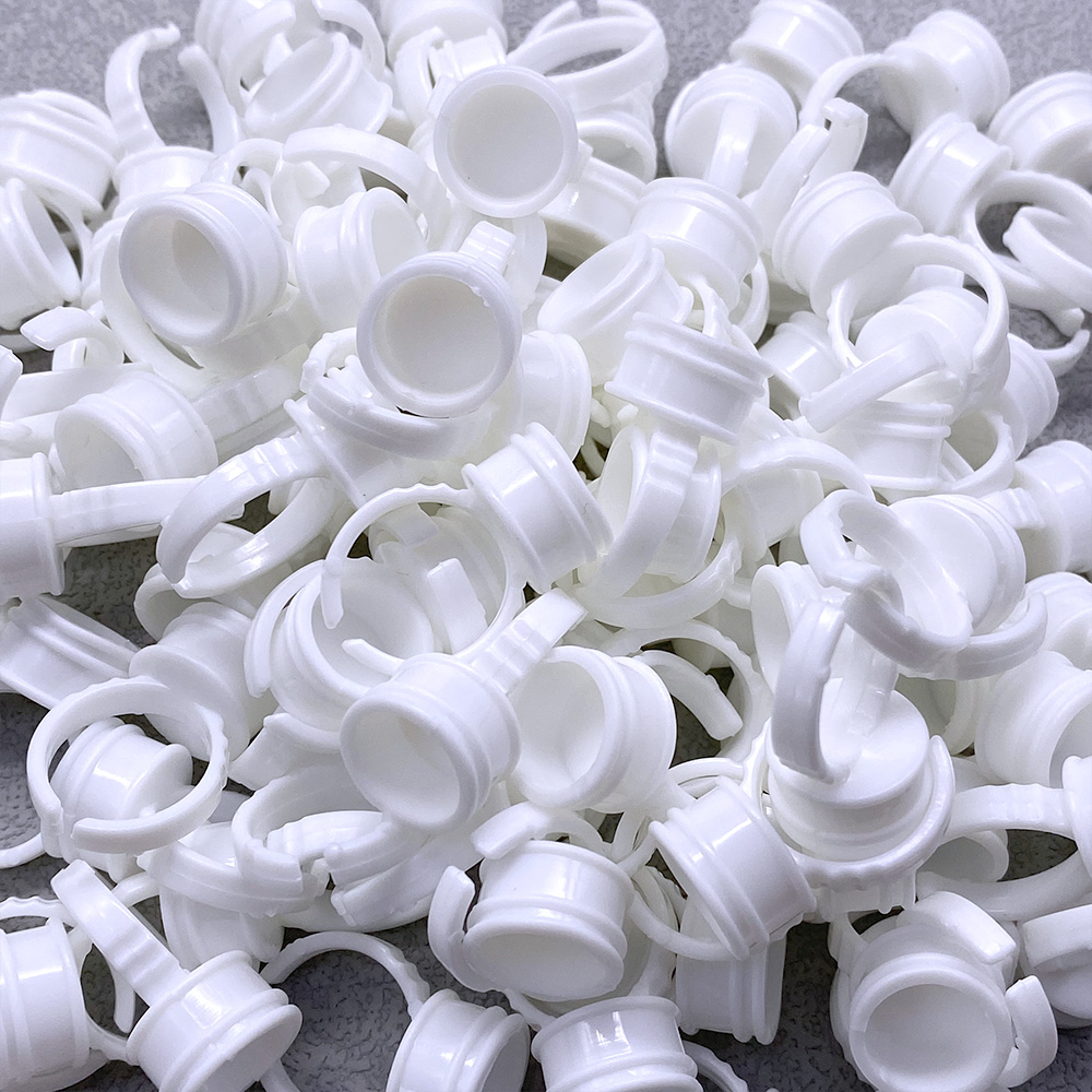 100Pcs 속눈썹 팬 문신 안료 홀더 속눈썹 확장 컨 - Body Jewelry Tattoo 리뷰 및 가격