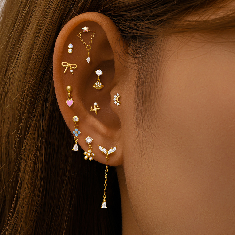 보좌관 하트 라운드 볼 플랫 헬릭스 피어싱 귀걸이 92 - Tragus Flat Back 리뷰 및 가격