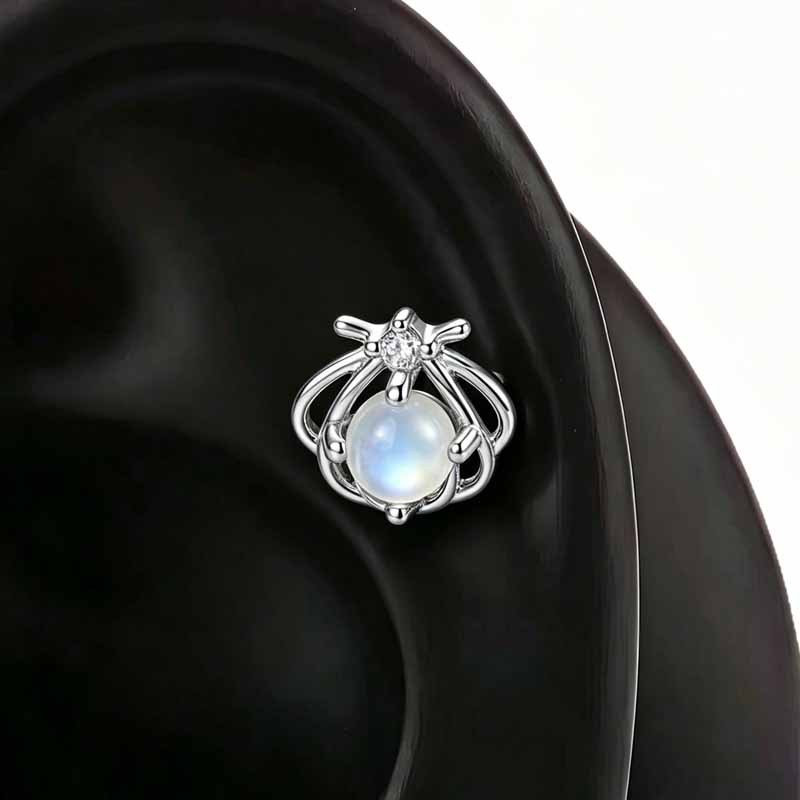 1PC 저자극성 연골 귀걸이 여성용 스테인리스 스틸 크 - Tragus Flat Back 리뷰 및 가격