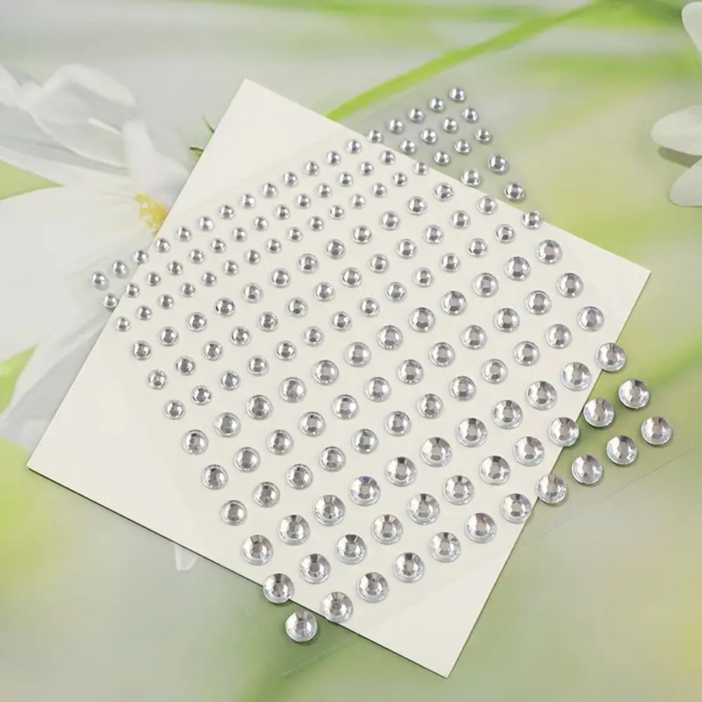 165pcs 자기 접착 라인 석 스티커, 메이크업 눈을 - Body Jewelry And Piercing 리뷰 및 가격