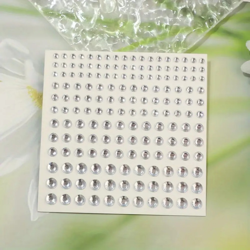 165pcs 자기 접착 라인 석 스티커, 메이크업 눈을 - Body Jewelry And Piercing 리뷰 및 가격