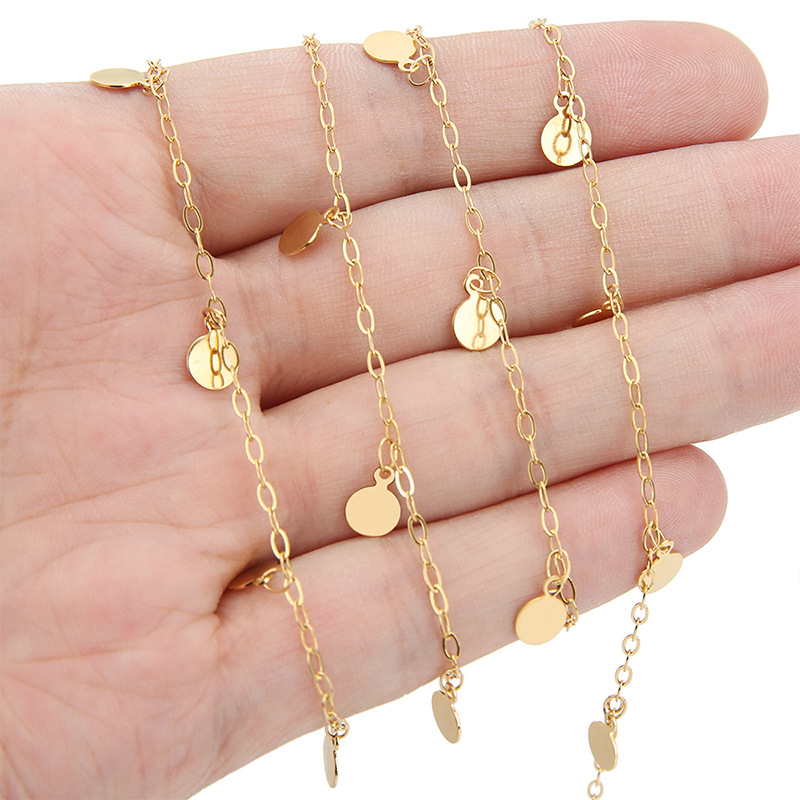 1미터 스테인리스 스틸 6mm 디스크 수제 체인 DIY - Body Chain Jewelry 리뷰 및 가격