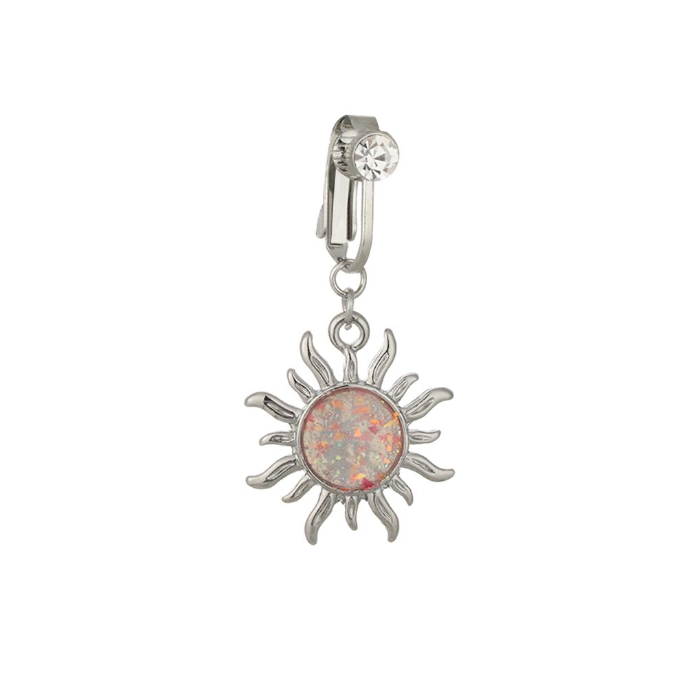 가짜 배꼽 나비 피어싱 하트 클립, 배꼽 가짜 피어싱  - Body Jewelry And Earrings 리뷰 및 가격