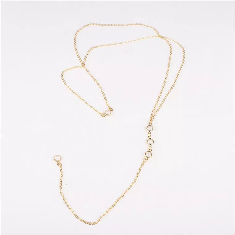 새로운 라인스톤 섹시 여성 백 체인 목걸이 비키니 비치 - Body Jewellery 리뷰 및 가격