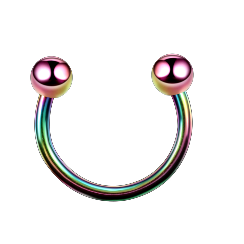 1PC G23 티타늄 코 링 원형 바벨 피어싱 립 말굽 - Body Jewelry Barbell 리뷰 및 가격