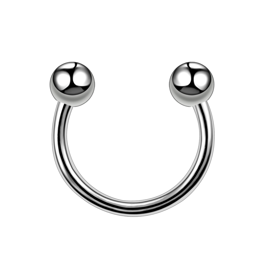 1PC G23 티타늄 코 링 원형 바벨 피어싱 립 말굽 - Body Jewelry Barbell 리뷰 및 가격