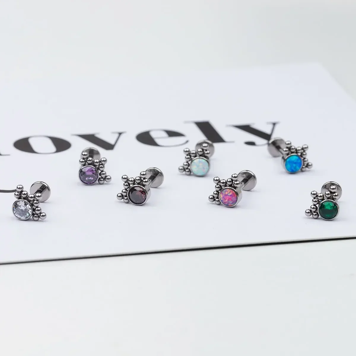G23 ASTM F136 임플란트 등급 티타늄 오팔 L - Body Jewelry Implant Grade Titanium 리뷰 및 가격