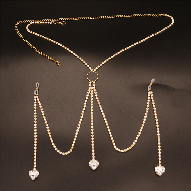 2023 새로운 패션 화이트 하트 젖꼭지 체인 비 피어 - Body Jewelry And Piercing 리뷰 및 가격
