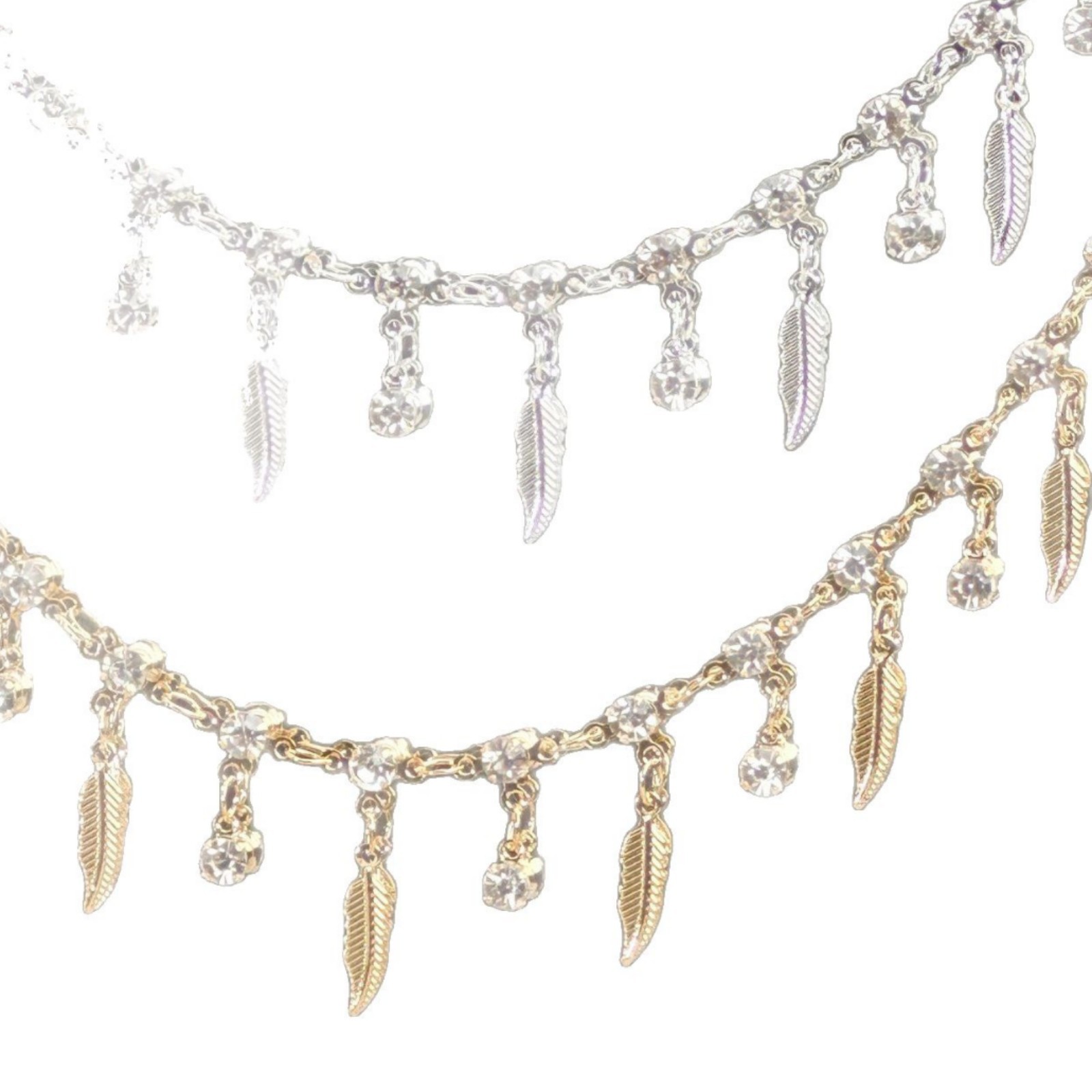 0.5/1/2미터 KC 골드 색상 및 실버 색상 삼지창 - Body Chain Jewelry 리뷰 및 가격