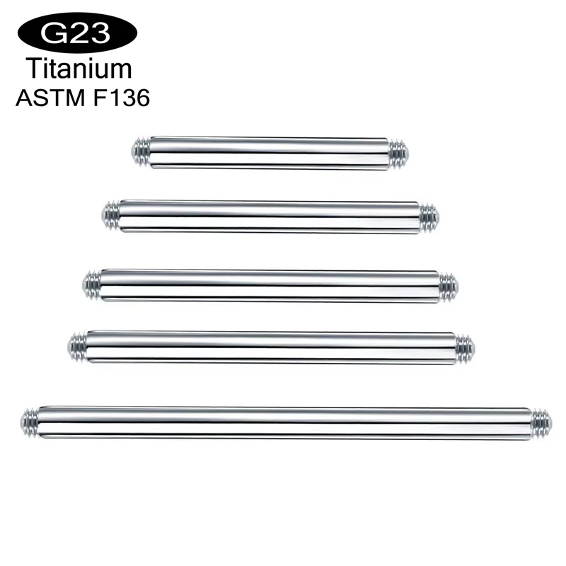 10개/세트 ASTM F136 임플란트용 티타늄 14G - Body Jewelry Implant Grade Titanium 리뷰 및 가격
