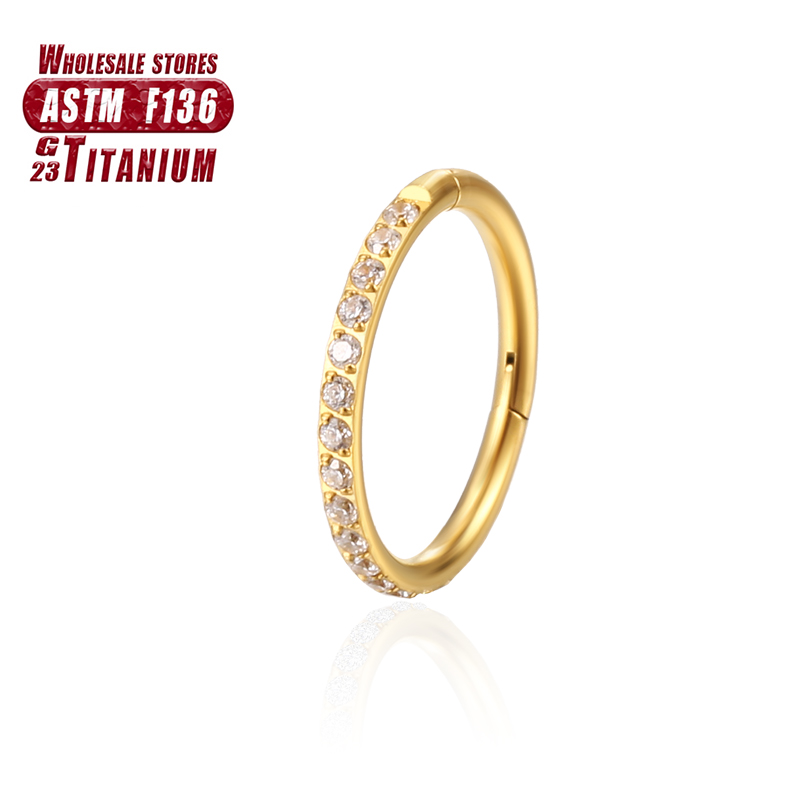 F136 티타늄 코 링 임플란트 등급 힌지 심리스 귀걸 - Body Jewelry Implant Grade Titanium 리뷰 및 가격