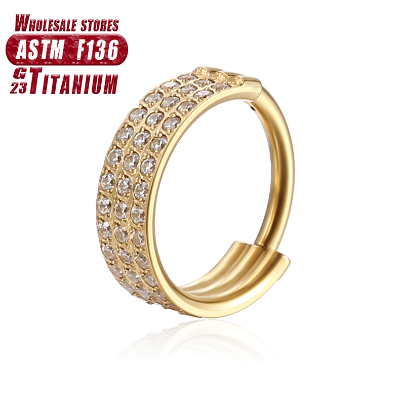F136 티타늄 코 링 임플란트 등급 힌지 심리스 귀걸 - Body Jewelry Implant Grade Titanium 리뷰 및 가격