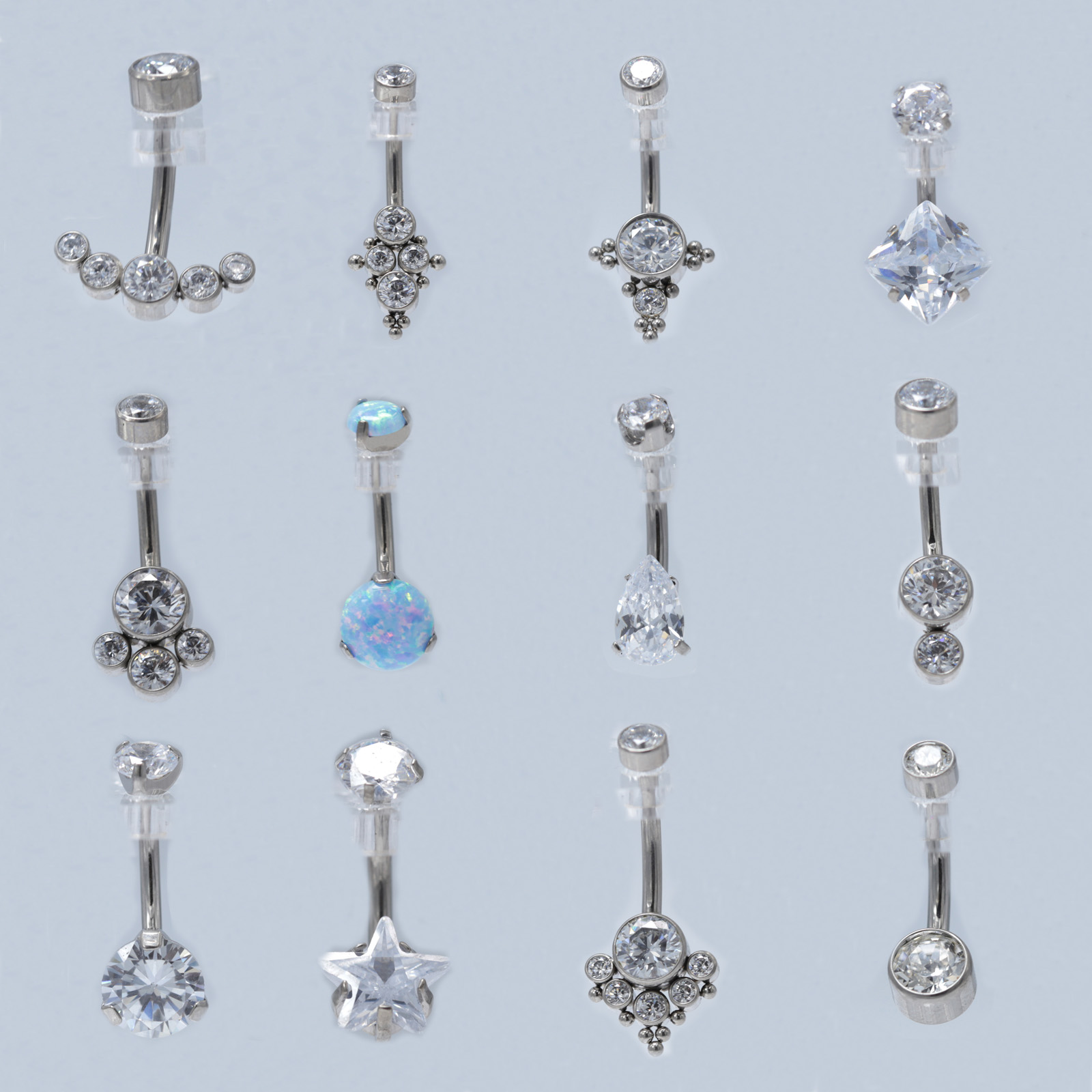 14G 티타늄 배꼽 단추 링, 배꼽 단추 피어싱 쥬얼리 - Body Jewelry Implant Grade Titanium 리뷰 및 가격