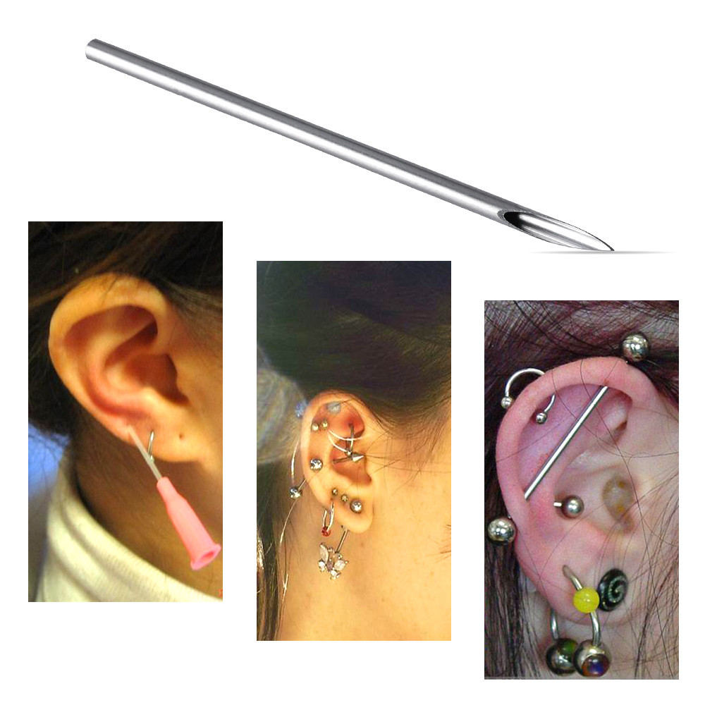 10PCS 문신 공급 액세서리 14G 16G 피어싱 바 - Body Jewelry Tattoo 리뷰 및 가격