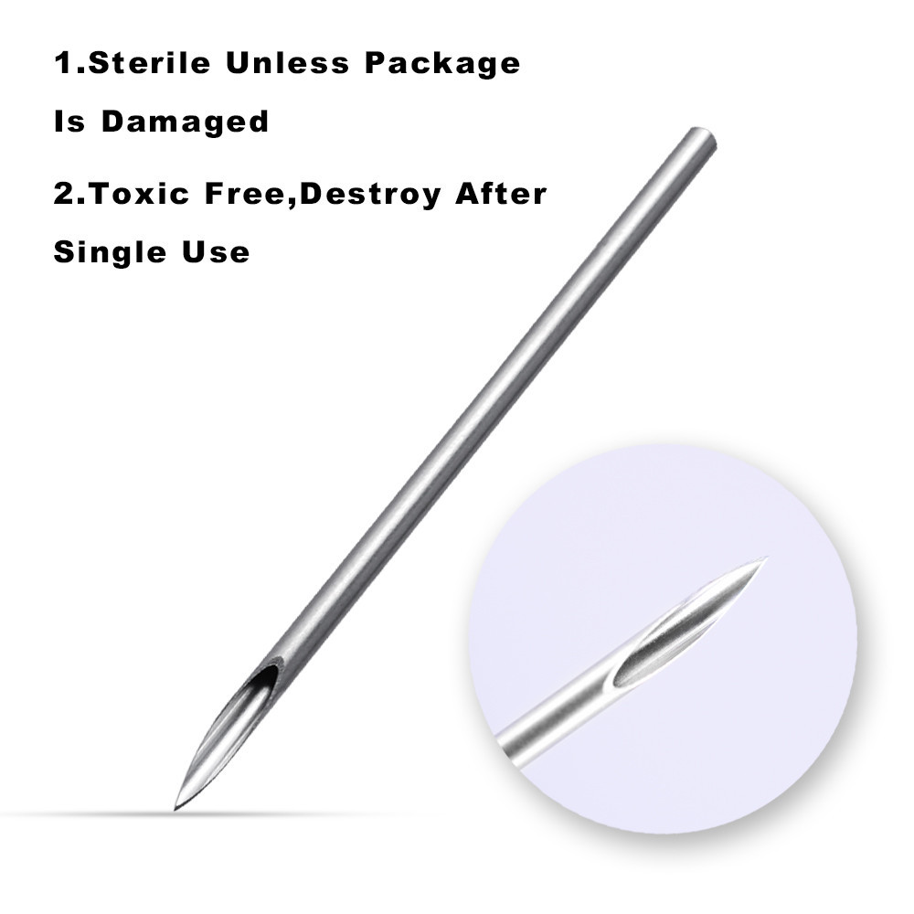 10PCS 문신 공급 액세서리 14G 16G 피어싱 바 - Body Jewelry Tattoo 리뷰 및 가격