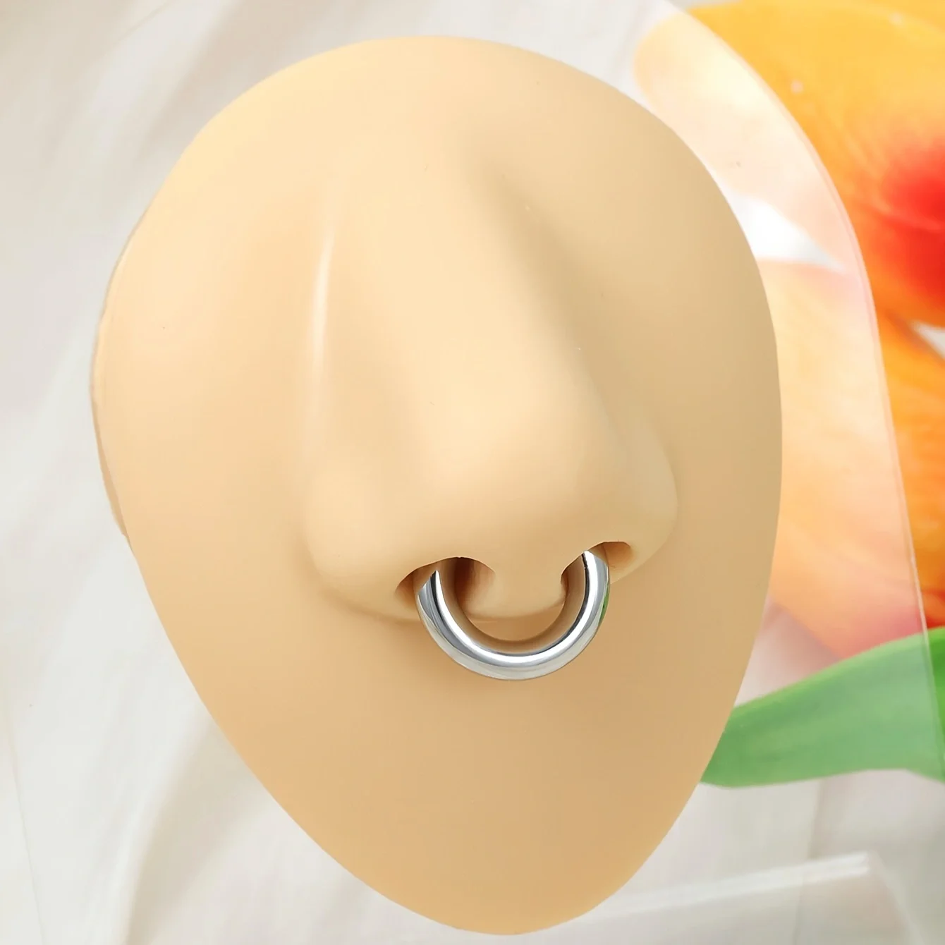 1개 과장된 C형 비피어싱 코링 가짜 피어싱 비피어싱  - Body Jewelry And Earrings 리뷰 및 가격
