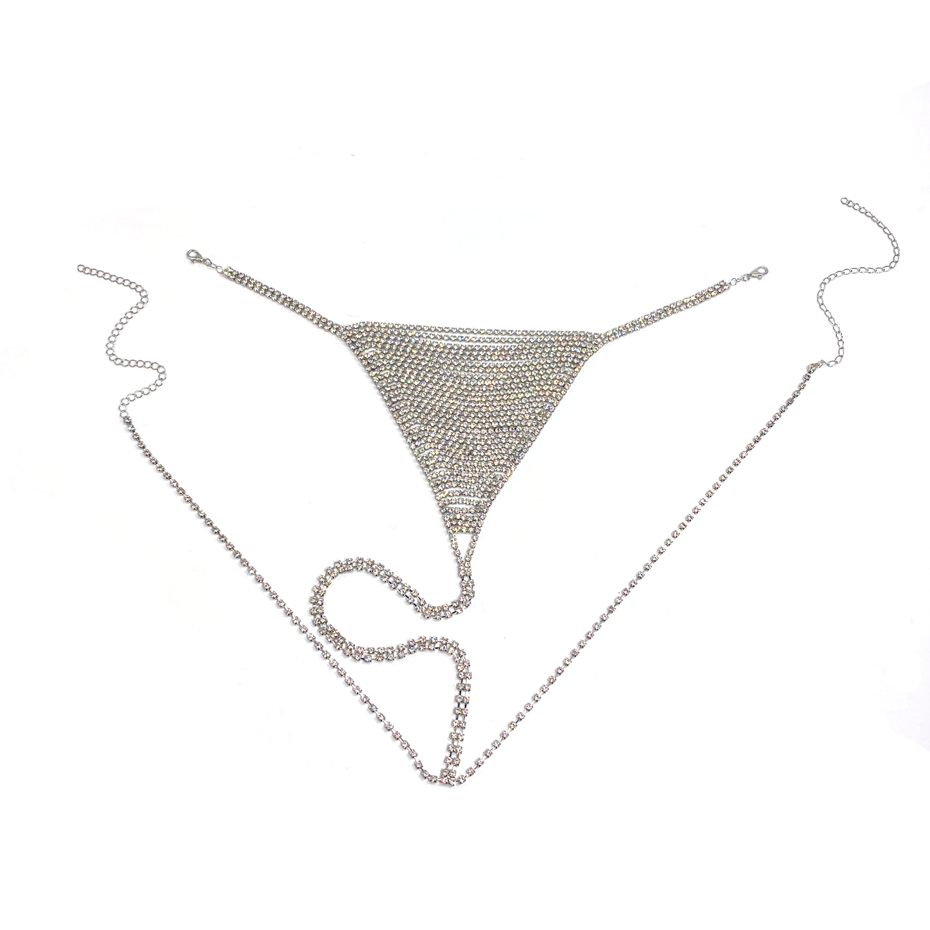 섹시한 프라이빗 라인스톤 여성용 G-스트링 바디 체인  - Body Jewelry Bulk 리뷰 및 가격