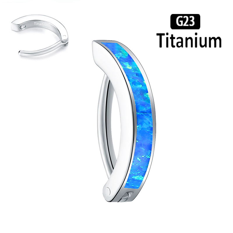 1PC 14G 임플란트 등급 G23 티타늄 배꼽 링 클 - Body Jewelry Implant Grade Titanium 리뷰 및 가격