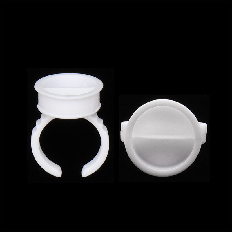 100pcs 눈썹 문신 안료 속눈썹 확장 컨테이너 링  - Body Jewelry Tattoo 리뷰 및 가격