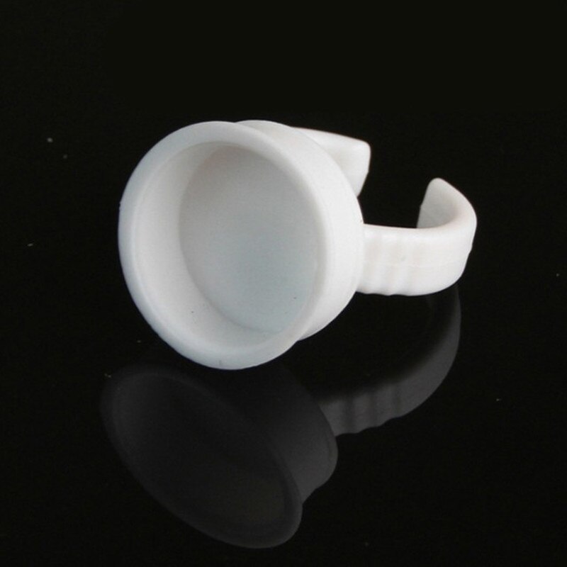 100pcs 눈썹 문신 안료 속눈썹 확장 컨테이너 링  - Body Jewelry Tattoo 리뷰 및 가격