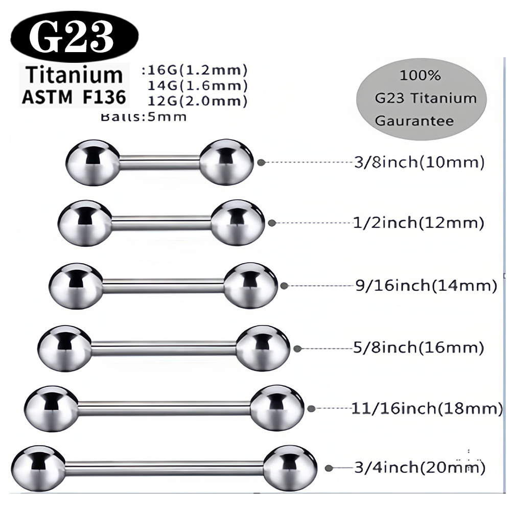 1/5/50개 ASTM F136 임플란트 등급 티타늄  - Body Jewelry Implant Grade Titanium 리뷰 및 가격