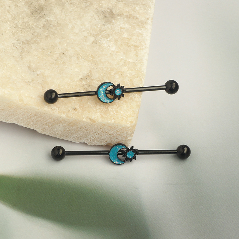 여성용 CZ 버터플라이 바벨 귀걸이, 스테인리스 스틸  - Body Jewelry Barbell 리뷰 및 가격