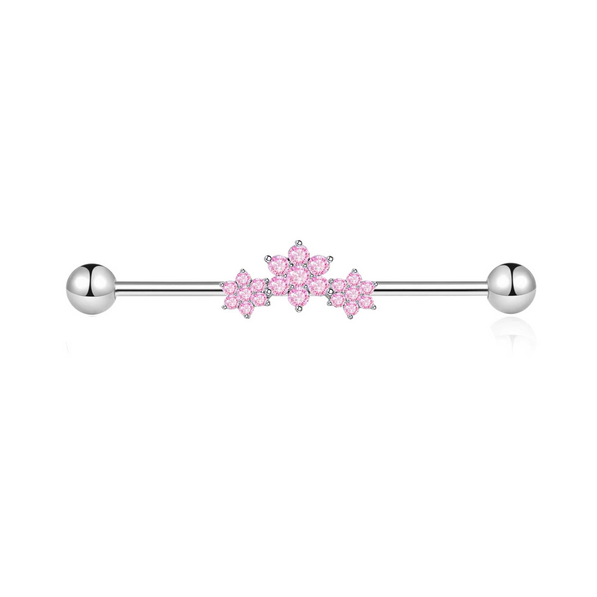금도금 산업용 피어싱 쥬얼리 38mm 스테인리스 스틸  - Body Jewelry Barbell 리뷰 및 가격