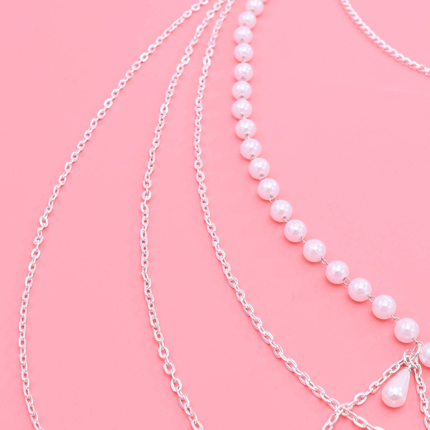 섹시한 허리 체인 벨트 여성을위한 멀티 레이어 모조 진 - Body Jewellery 리뷰 및 가격