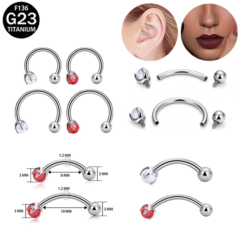 ASTM F136 임플란트 등급 티타늄 원형 바벨 코링 - Body Jewelry Implant Grade Titanium 리뷰 및 가격