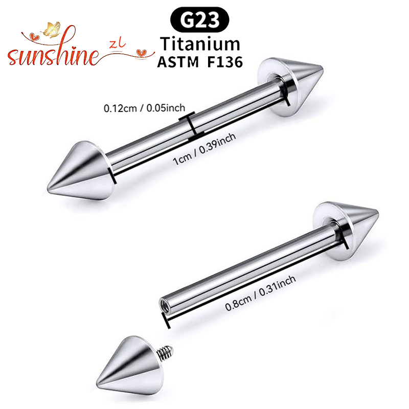 임플란트 등급 티타늄 ASTM F136 내부 나사형 스 - Body Jewelry Implant Grade Titanium 리뷰 및 가격