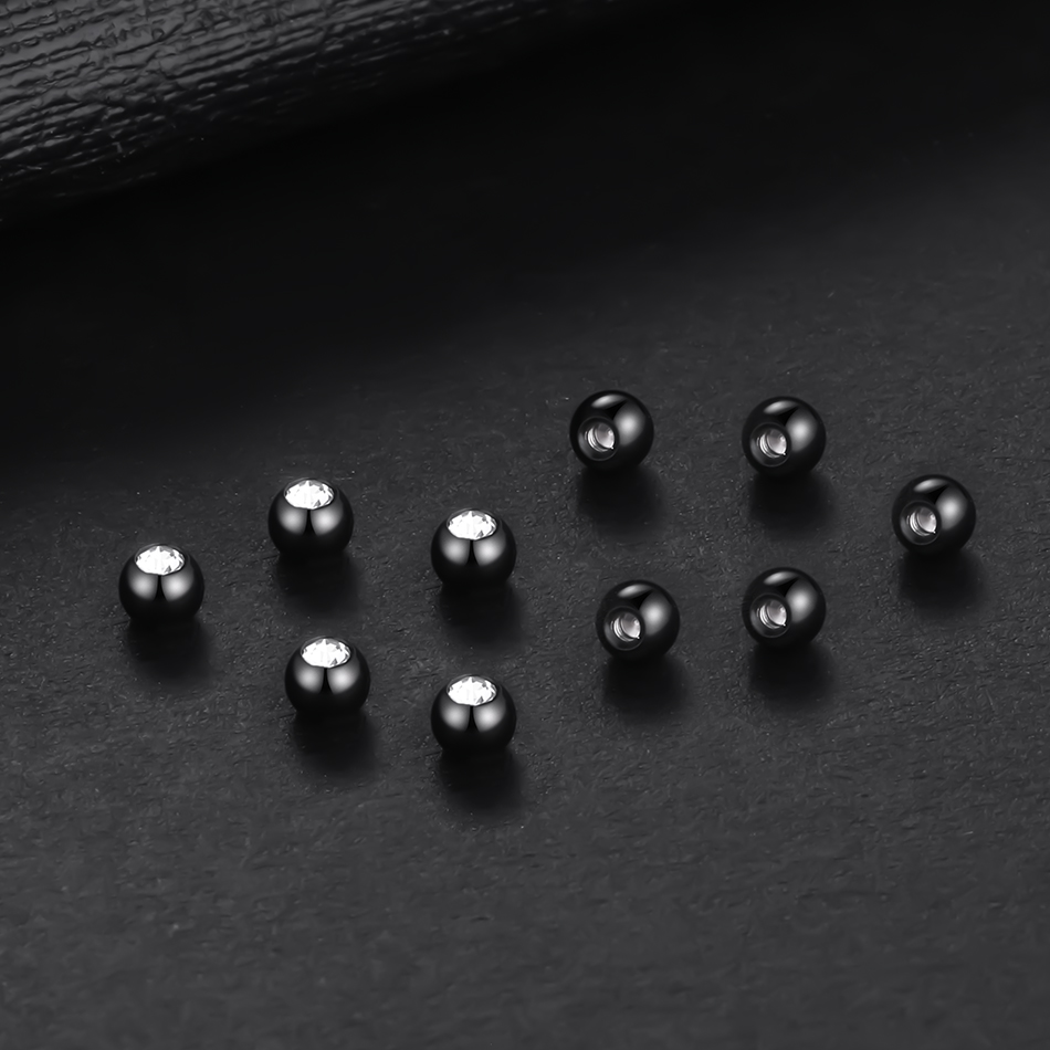 코 바벨 귀걸이에 대 한 10PC 스테인레스 스틸 스크 - Body Jewelry Barbell 리뷰 및 가격