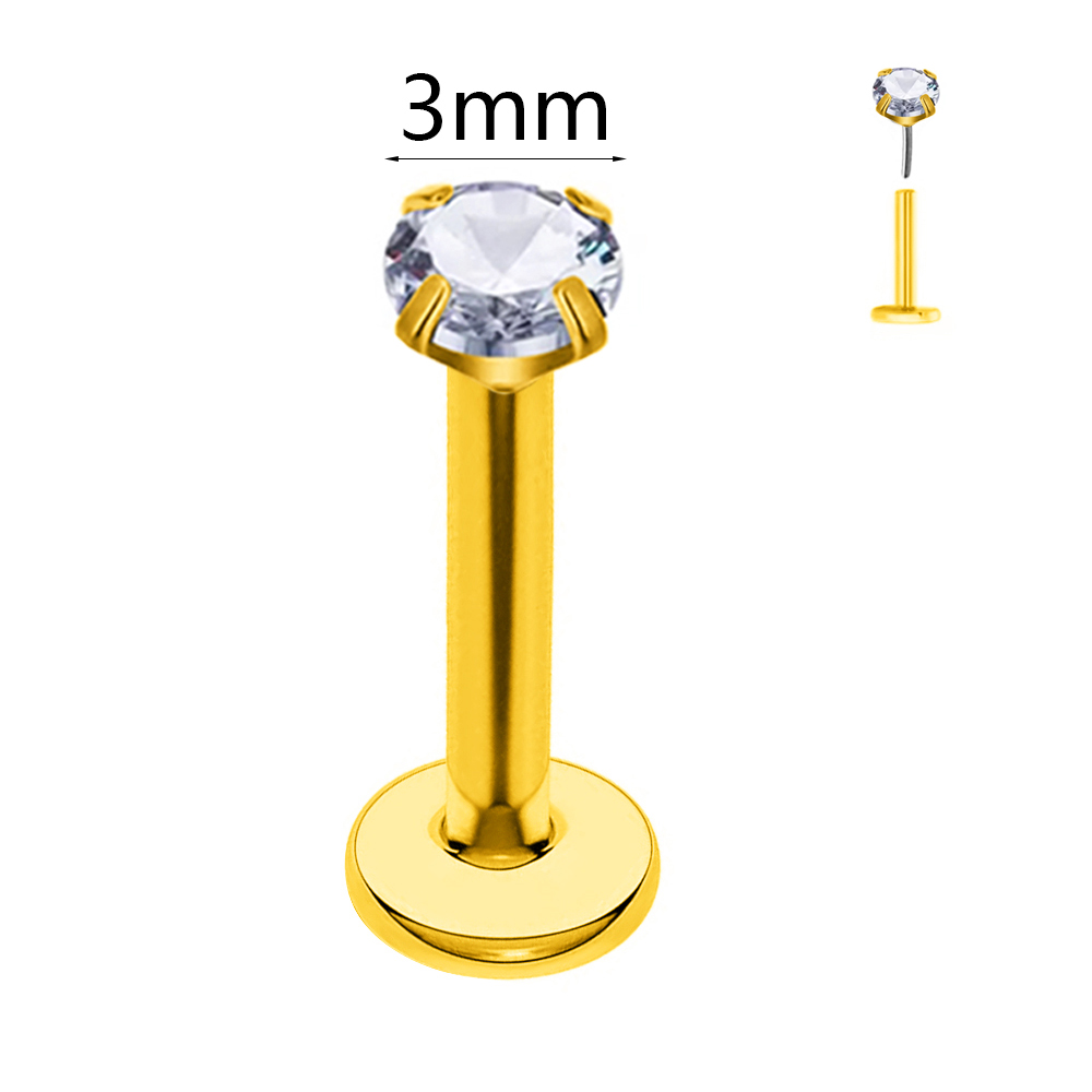 ASTM F136 G23 티타늄 볼 Tragus 귀걸이 - Tragus Flat Back 리뷰 및 가격