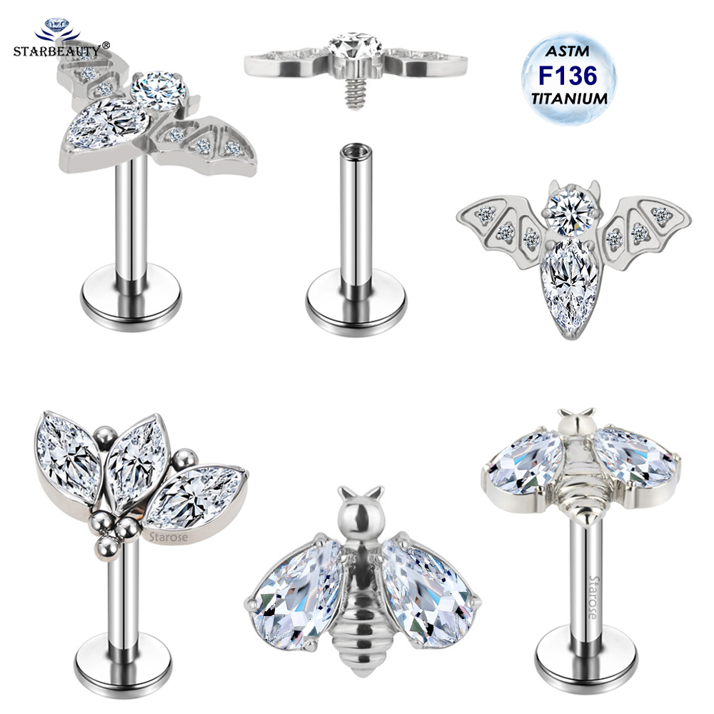임플란트 등급 ASTM F-136 티타늄 연골 귀걸이  - Body Jewelry Implant Grade Titanium 리뷰 및 가격