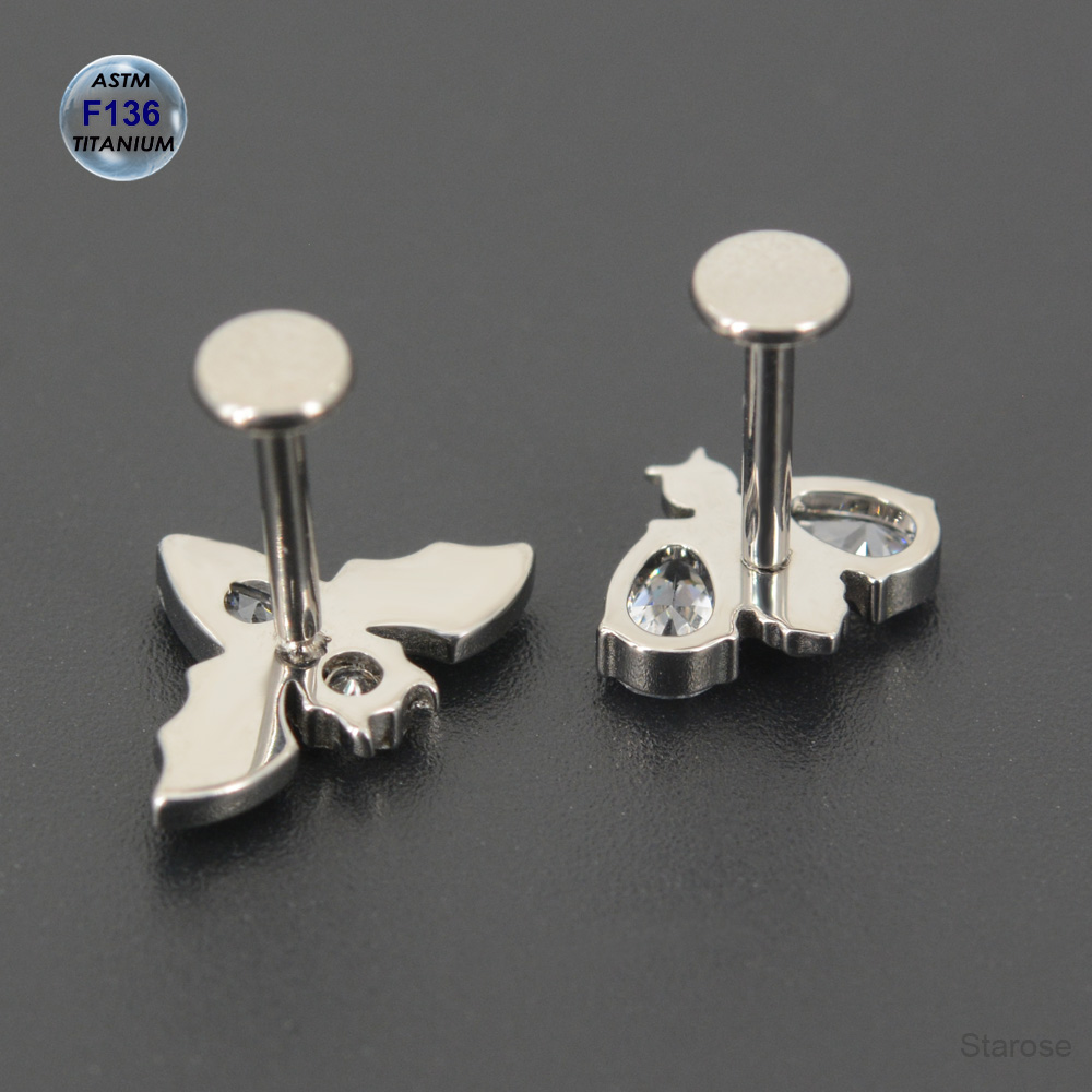 임플란트 등급 ASTM F-136 티타늄 연골 귀걸이  - Body Jewelry Implant Grade Titanium 리뷰 및 가격