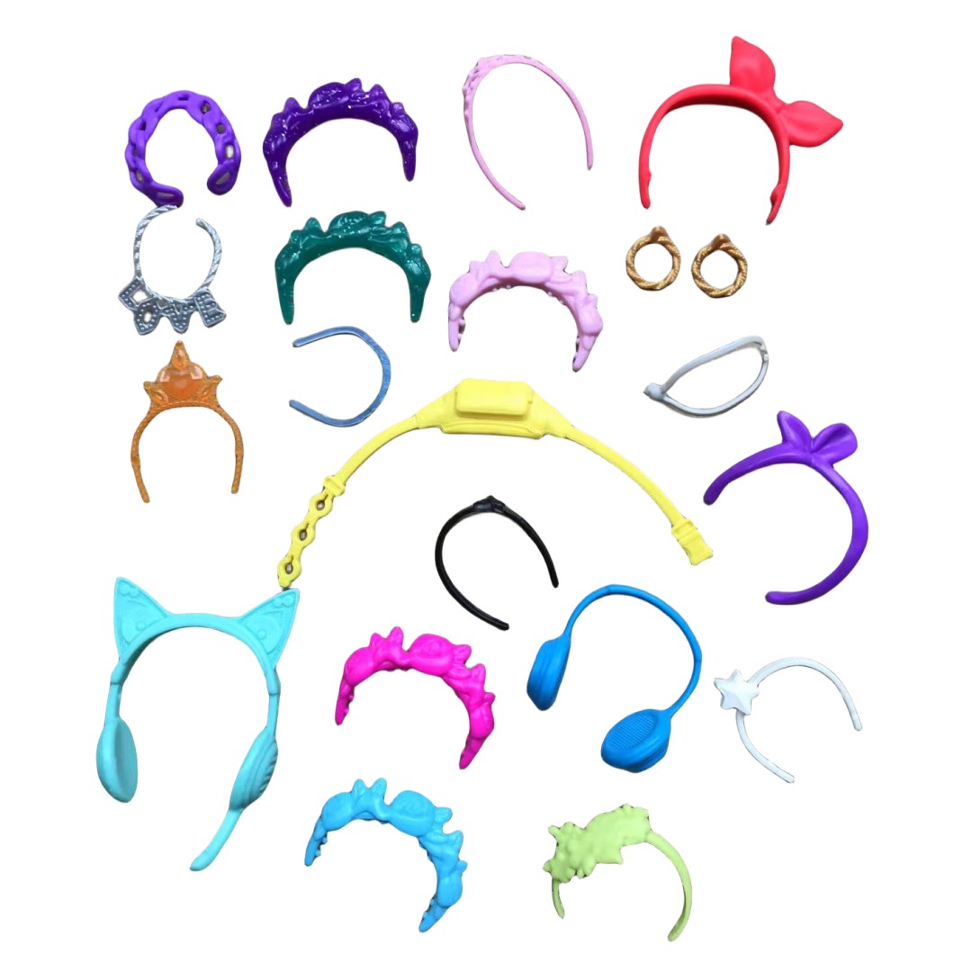 다양한 모양의 인형 머리띠 귀걸이 목걸이 시계 1/6  - Body Jewelry Bulk 리뷰 및 가격