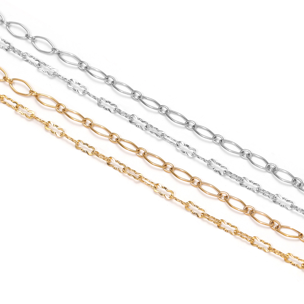 2미터 스테인리스 스틸 엠보싱 체인 마름모 체인, 쥬얼 - Body Jewellery 리뷰 및 가격